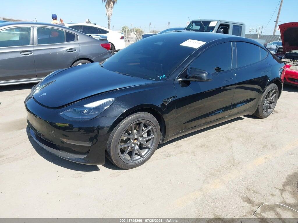 5YJ3E1EA8PF652320 2023 TESLA MODEL 3 photo no. 2