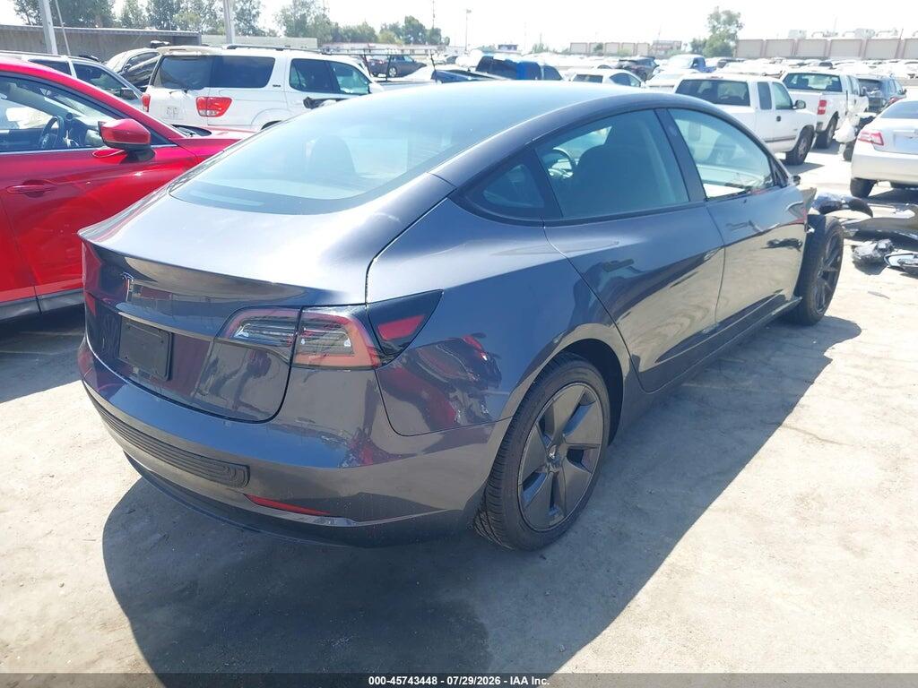 5YJ3E1EA9PF565736 2023 TESLA MODEL 3 photo no. 4