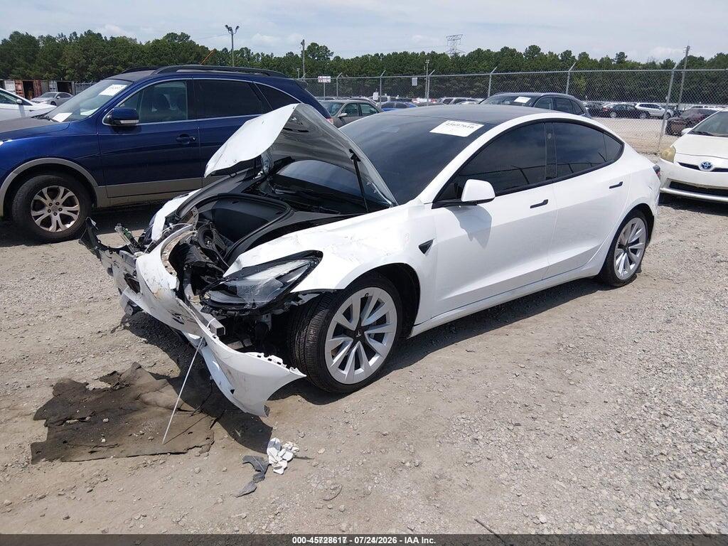 5YJ3E1EA8PF397328 2023 TESLA MODEL 3 photo no. 2