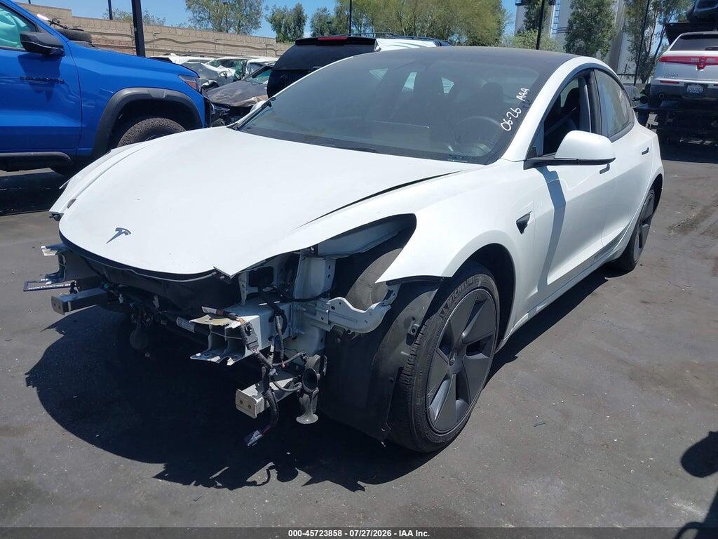 5YJ3E1EAXPF545575 2023 TESLA MODEL 3 photo no. 2