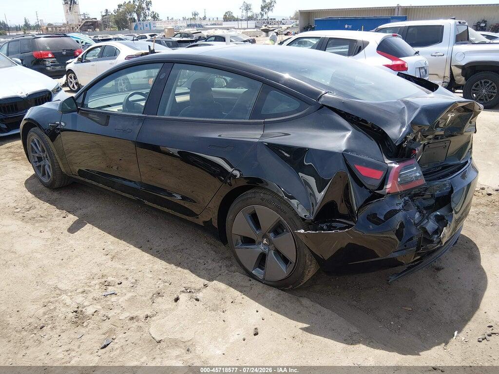 5YJ3E1EA2PF691159 2023 TESLA MODEL 3 photo no. 3
