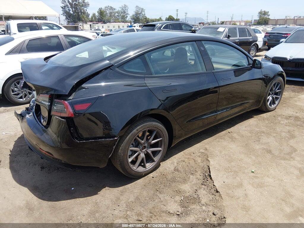 5YJ3E1EA2PF691159 2023 TESLA MODEL 3 photo no. 4