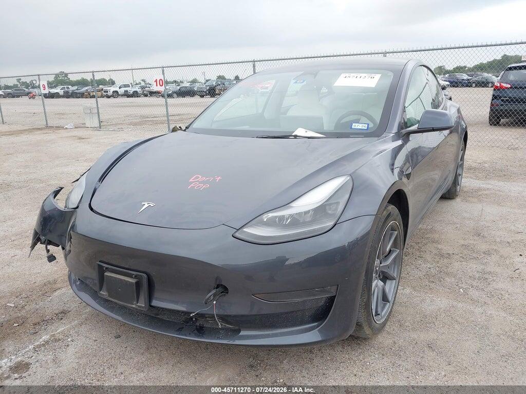 5YJ3E1EAXPF584361 2023 TESLA MODEL 3 photo no. 2