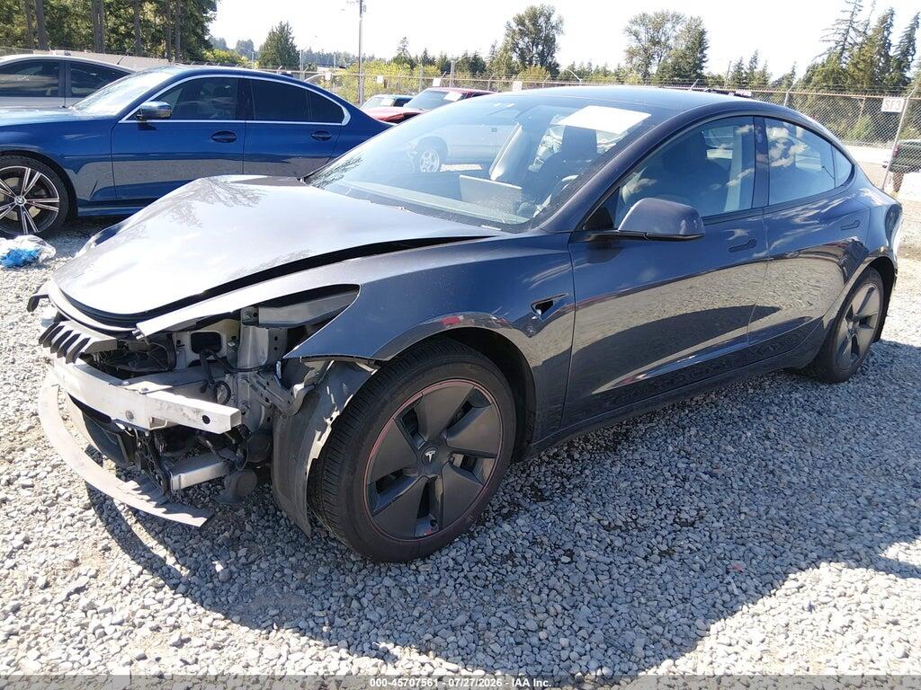 5YJ3E1EB9PF692365 2023 TESLA MODEL 3 photo no. 2