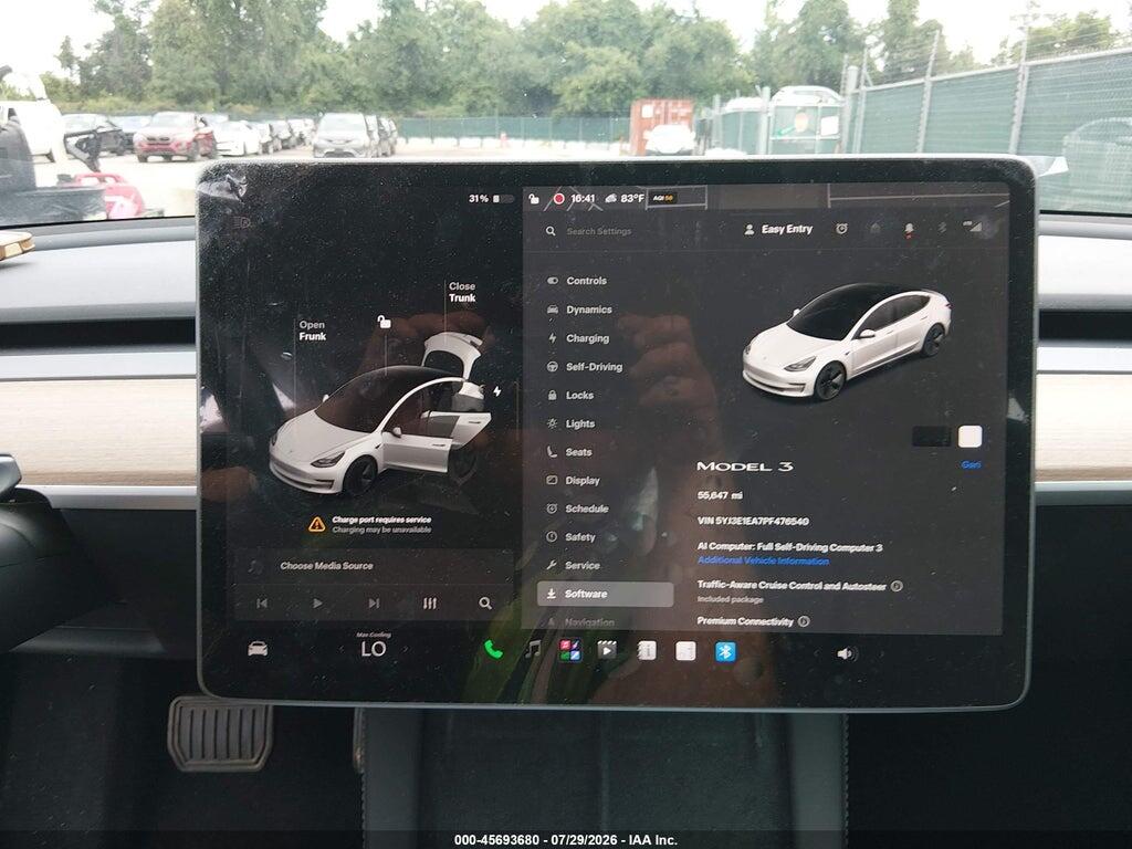 5YJ3E1EA7PF476540 2023 TESLA MODEL 3 photo no. 7