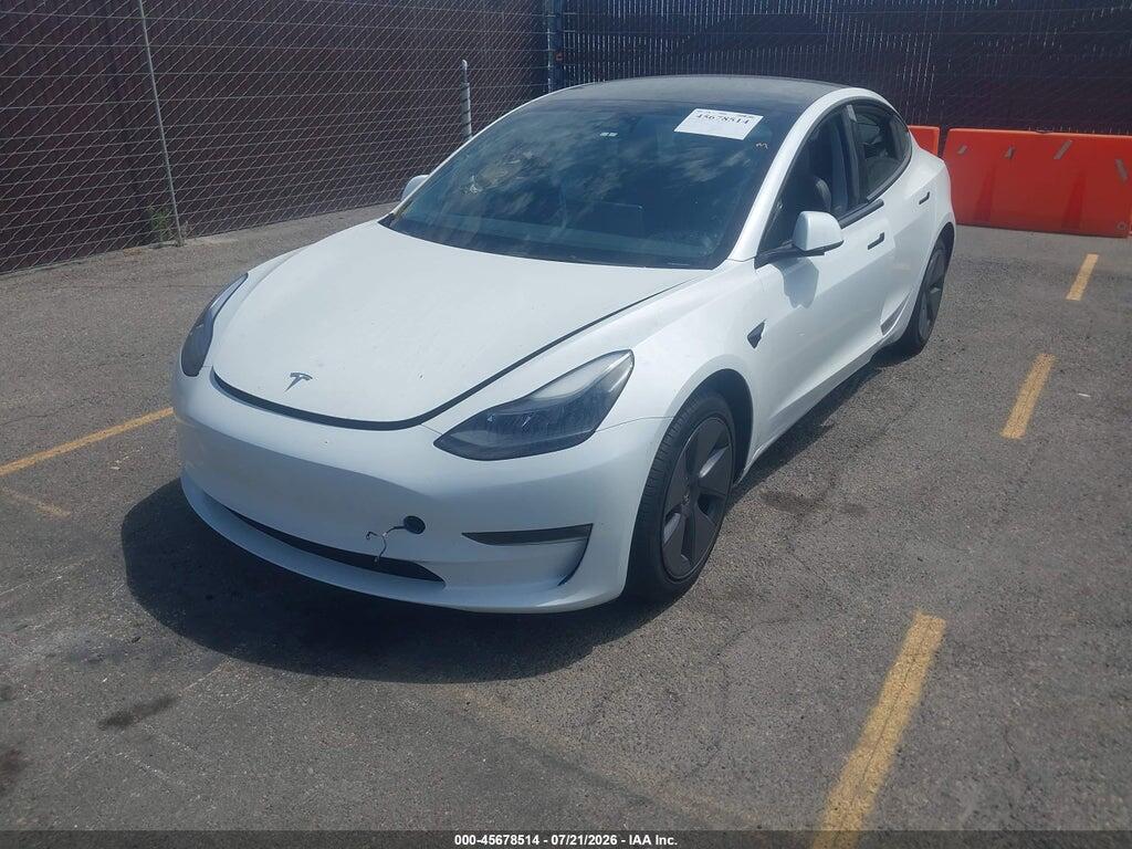 5YJ3E1EA9PF401788 2023 TESLA MODEL 3 photo no. 2