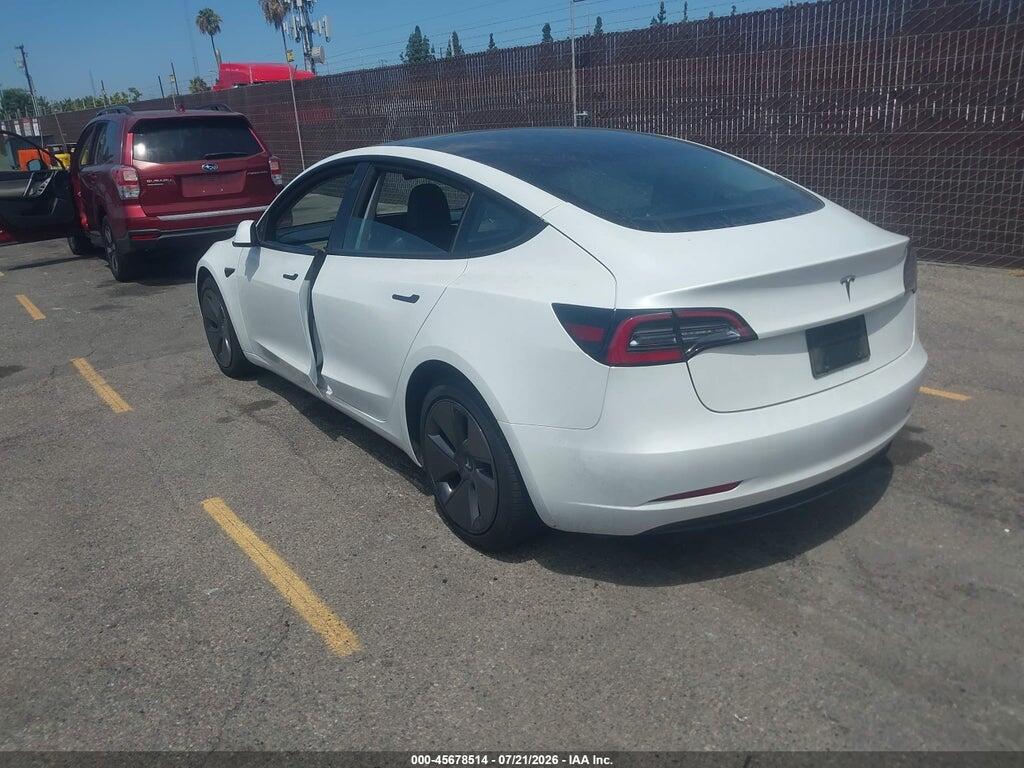 5YJ3E1EA9PF401788 2023 TESLA MODEL 3 photo no. 3