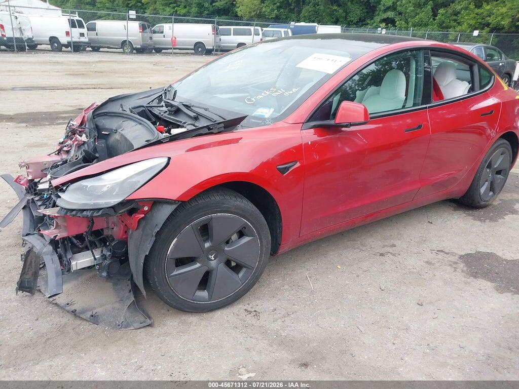 5YJ3E1EA2PF614632 2023 TESLA MODEL 3 photo no. 2