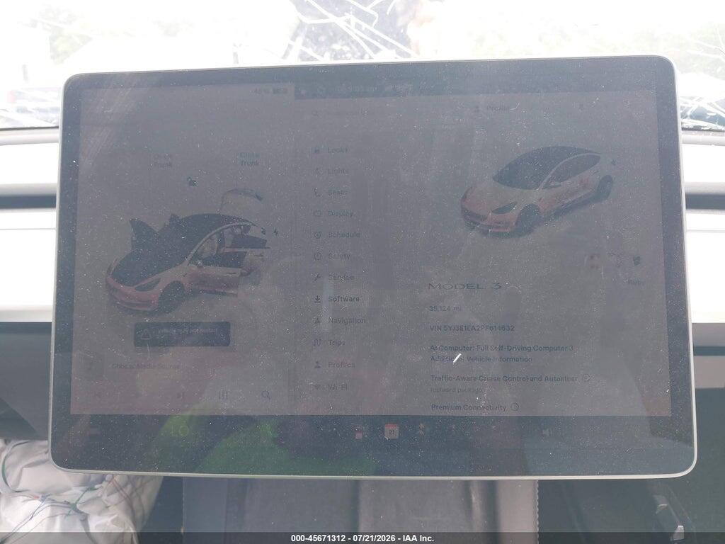 5YJ3E1EA2PF614632 2023 TESLA MODEL 3 photo no. 7