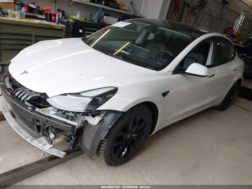 5YJ3E1EC5PF503123 2023 TESLA MODEL 3 photo no. 2