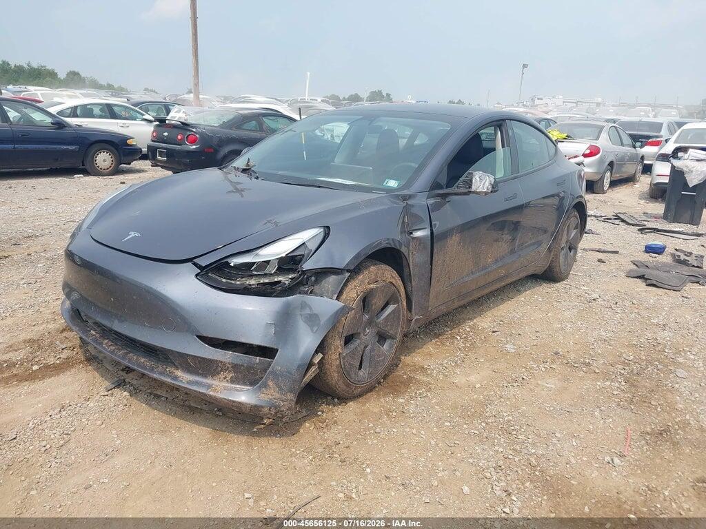 5YJ3E1EA1PF396165 2023 TESLA MODEL 3 photo no. 2