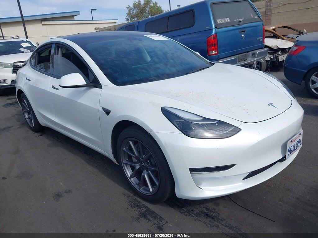 5YJ3E1EA1PF571837 2023 TESLA MODEL 3 photo no. 1