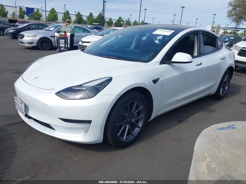 5YJ3E1EA1PF571837 2023 TESLA MODEL 3 photo no. 2