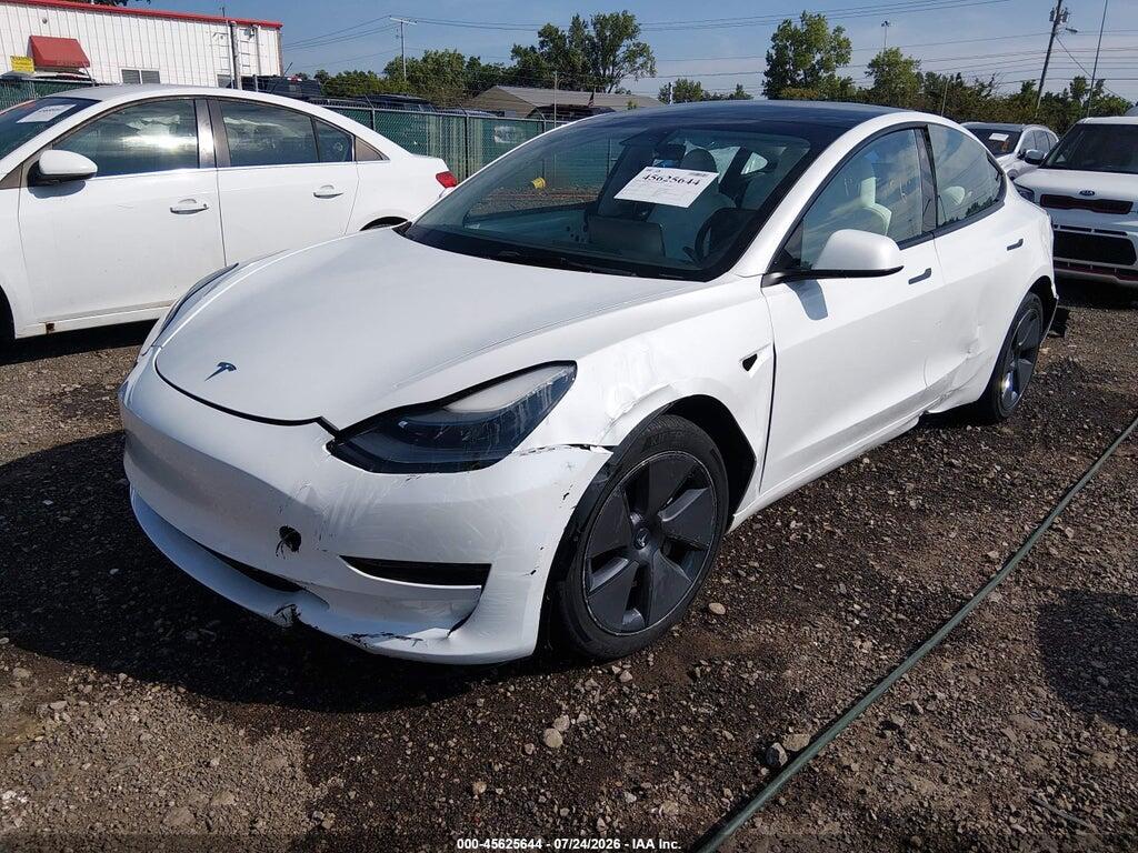 5YJ3E1EA0PF491610 2023 TESLA MODEL 3 photo no. 2