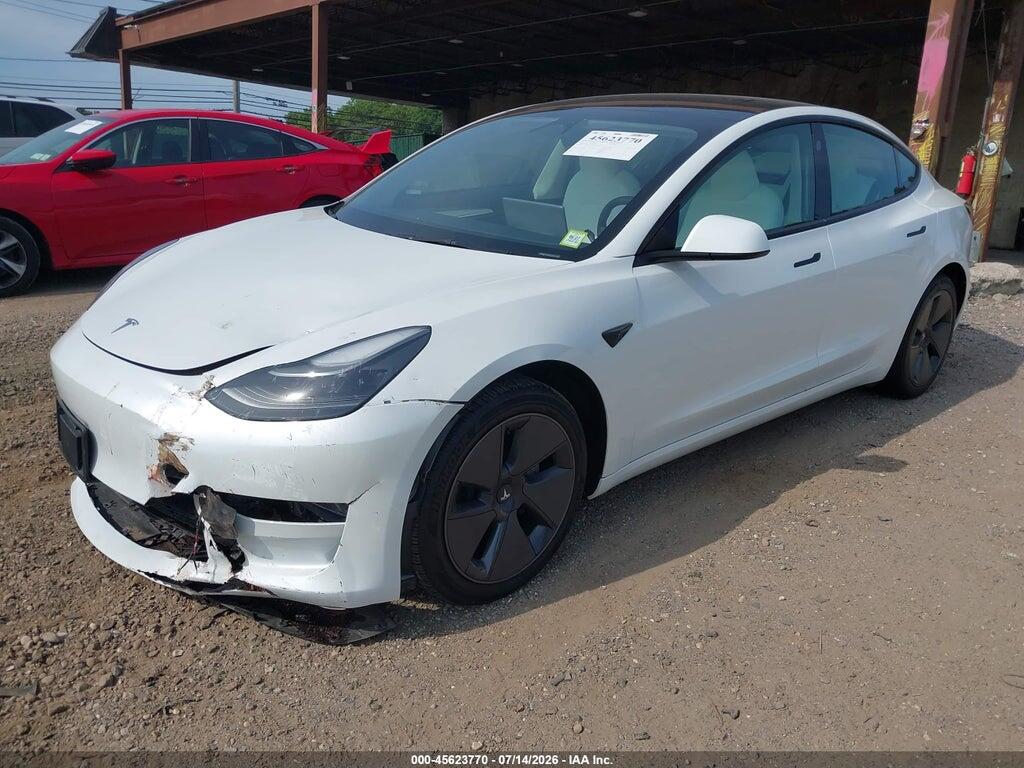 5YJ3E1EA7PF553424 2023 TESLA MODEL 3 photo no. 2