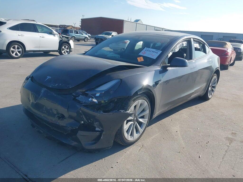 5YJ3E1EB3PF711881 2023 TESLA MODEL 3 photo no. 2