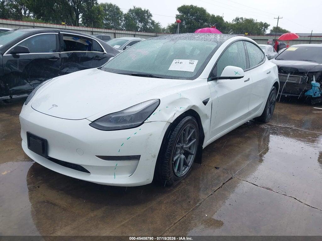 5YJ3E1EA7PF405211 2023 TESLA MODEL 3 photo no. 2