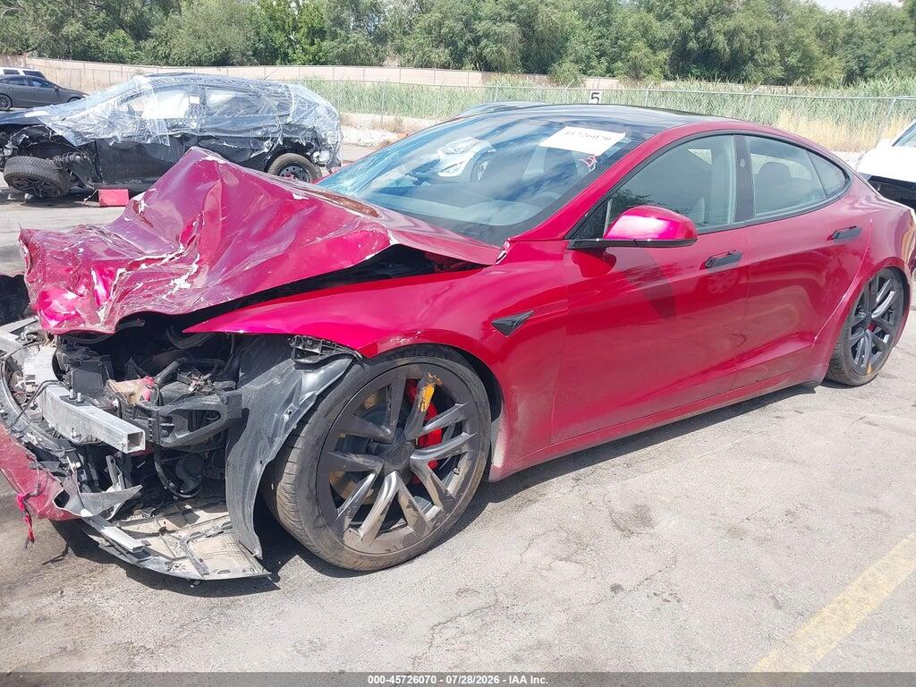 5YJSA1E63PF524831 2023 TESLA MODEL S photo no. 2