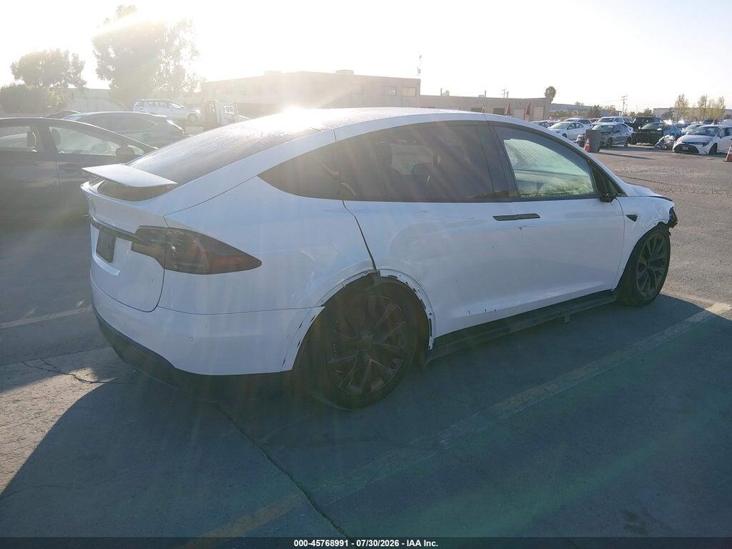7SAXCBE58PF378863 2023 TESLA MODEL X photo no. 4