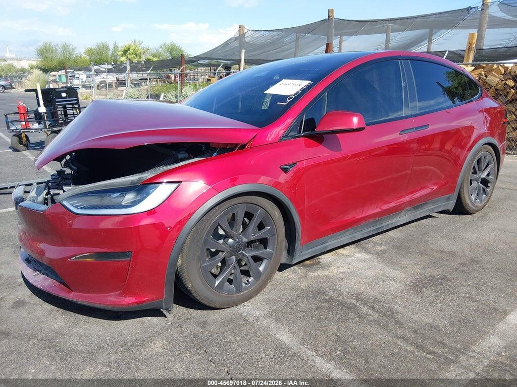 7SAXCDE52PF426689 2023 TESLA MODEL X photo no. 2