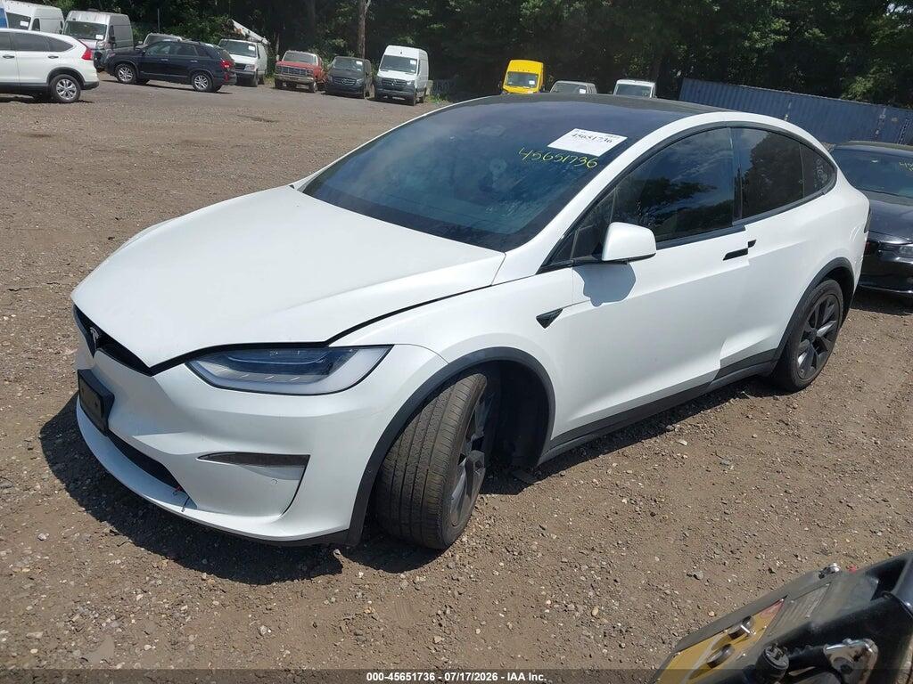 7SAXCBE5XPF366603 2023 TESLA MODEL X photo no. 2