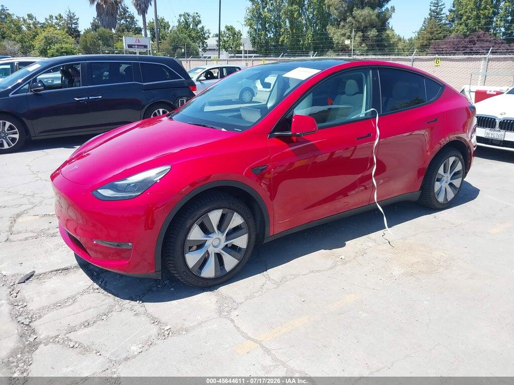 7SAYGDEE8PF636626 2023 TESLA MODEL Y photo no. 2