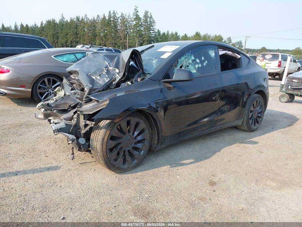 7SAYGDEF2PF748248 2023 TESLA MODEL Y photo no. 2