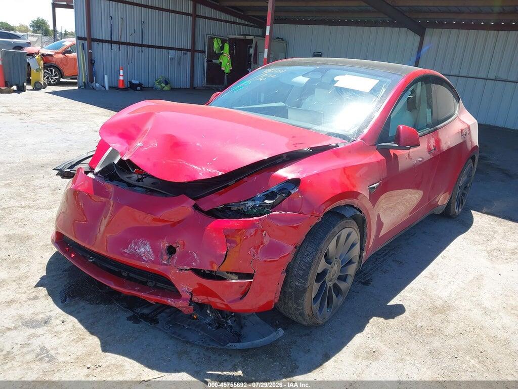 7SAYGDEF7PF740324 2023 TESLA MODEL Y photo no. 2