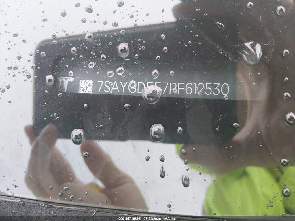 7SAYGDEE7PF612530 2023 TESLA MODEL Y photo no. 9
