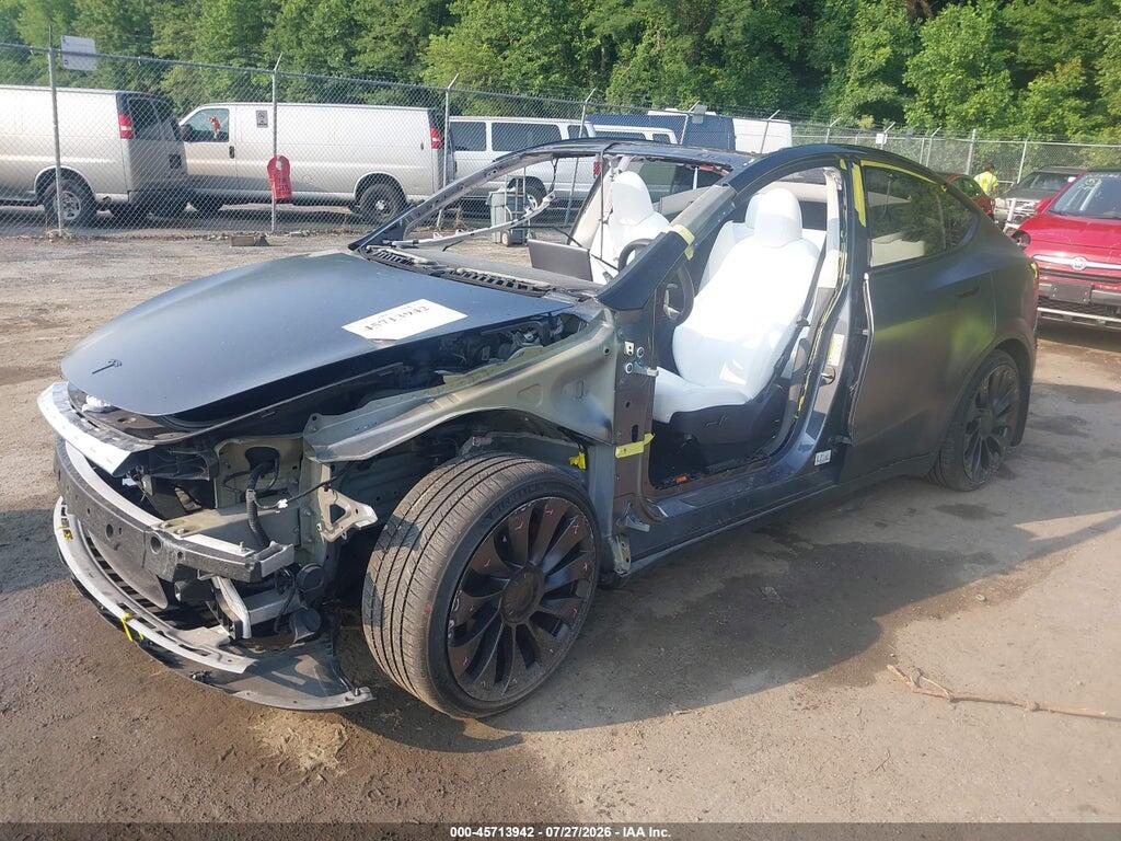 7SAYGDEF0PF793091 2023 TESLA MODEL Y photo no. 2