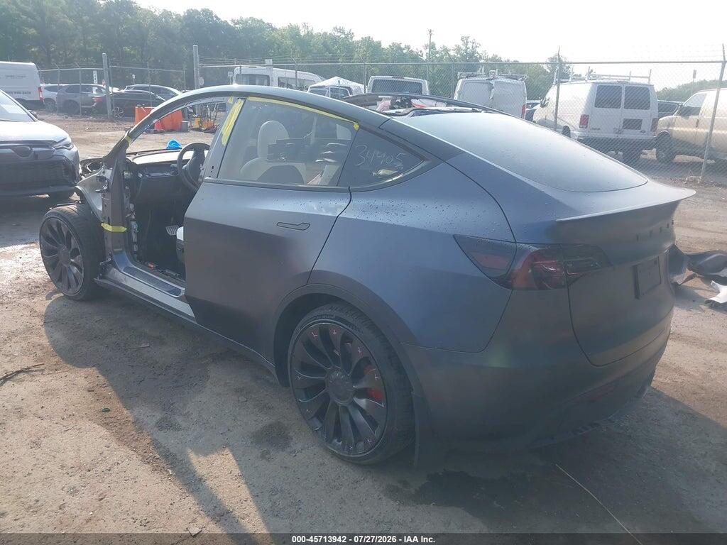 7SAYGDEF0PF793091 2023 TESLA MODEL Y photo no. 3