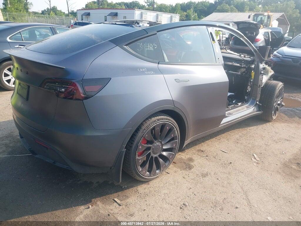 7SAYGDEF0PF793091 2023 TESLA MODEL Y photo no. 4
