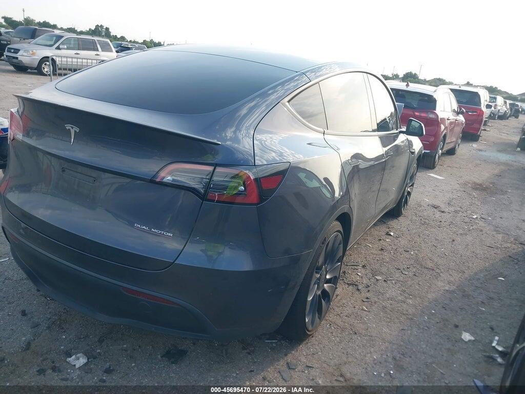 7SAYGDEF8PF594497 2023 TESLA MODEL Y photo no. 4