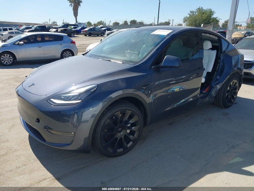 7SAYGDEE5PF605673 2023 TESLA MODEL Y photo no. 2