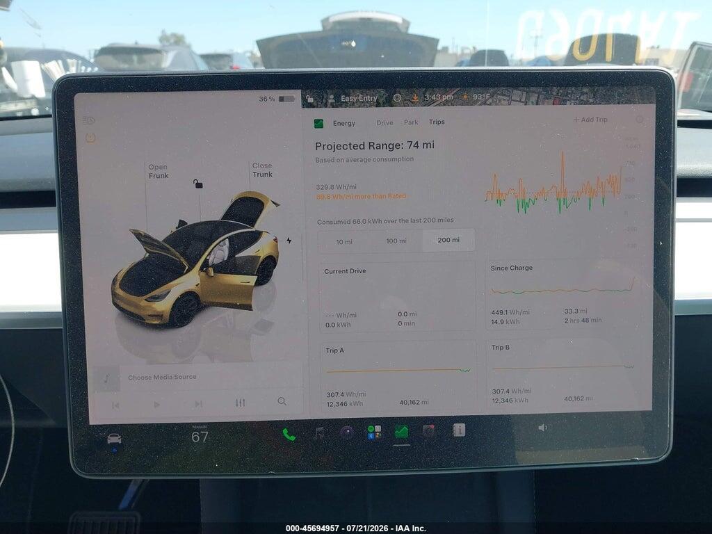 7SAYGDEE5PF605673 2023 TESLA MODEL Y photo no. 7