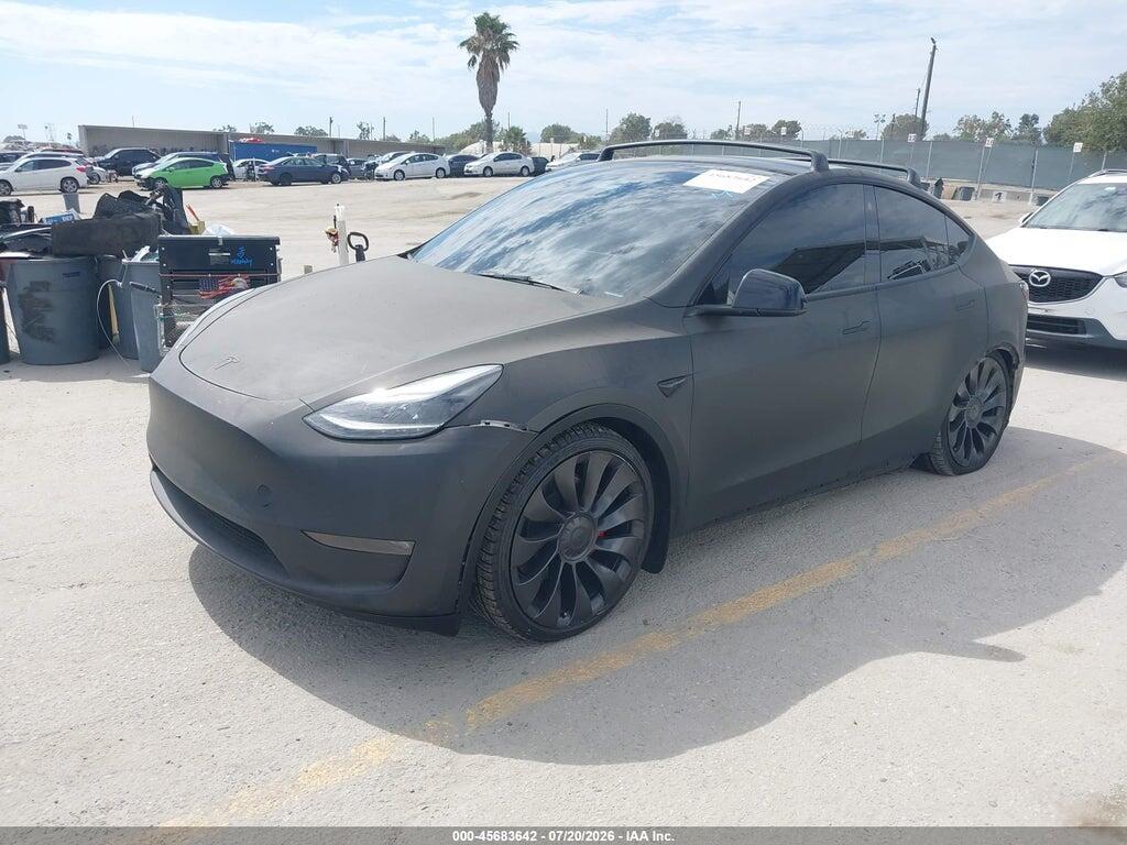 7SAYGDEF2PF741154 2023 TESLA MODEL Y photo no. 2
