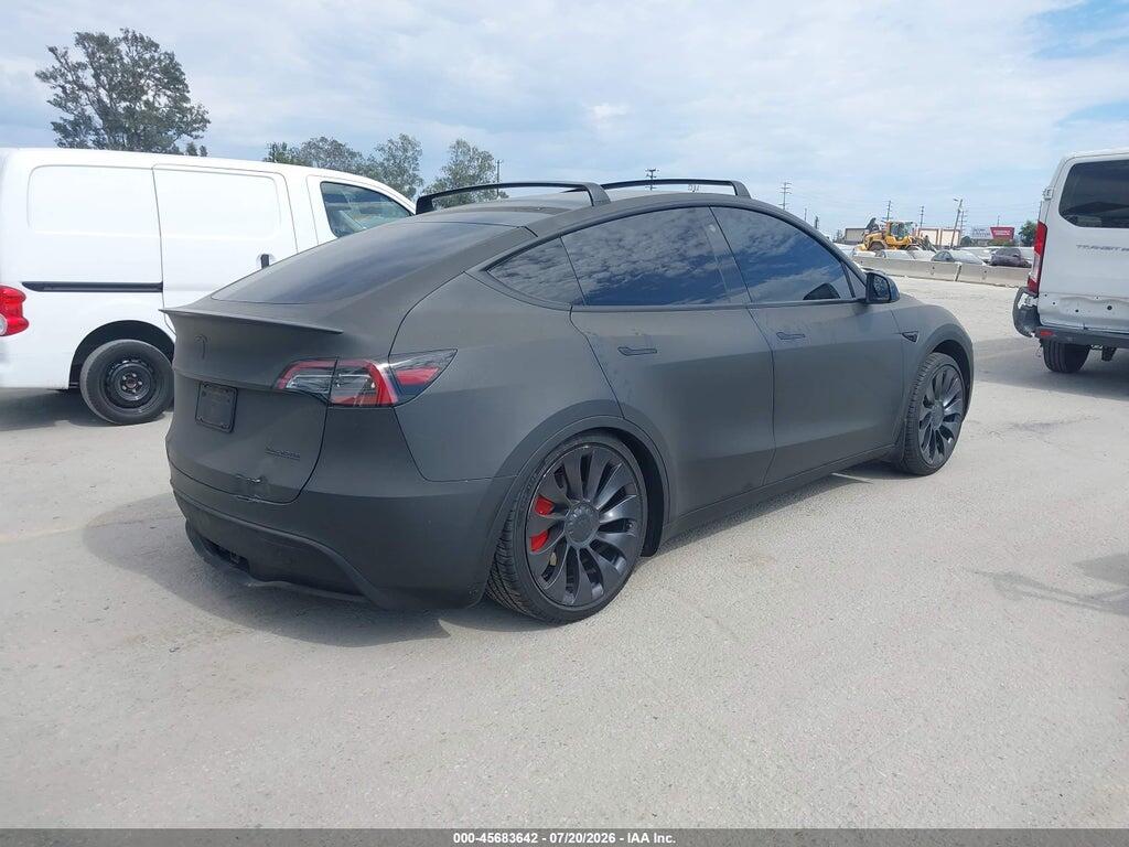 7SAYGDEF2PF741154 2023 TESLA MODEL Y photo no. 4