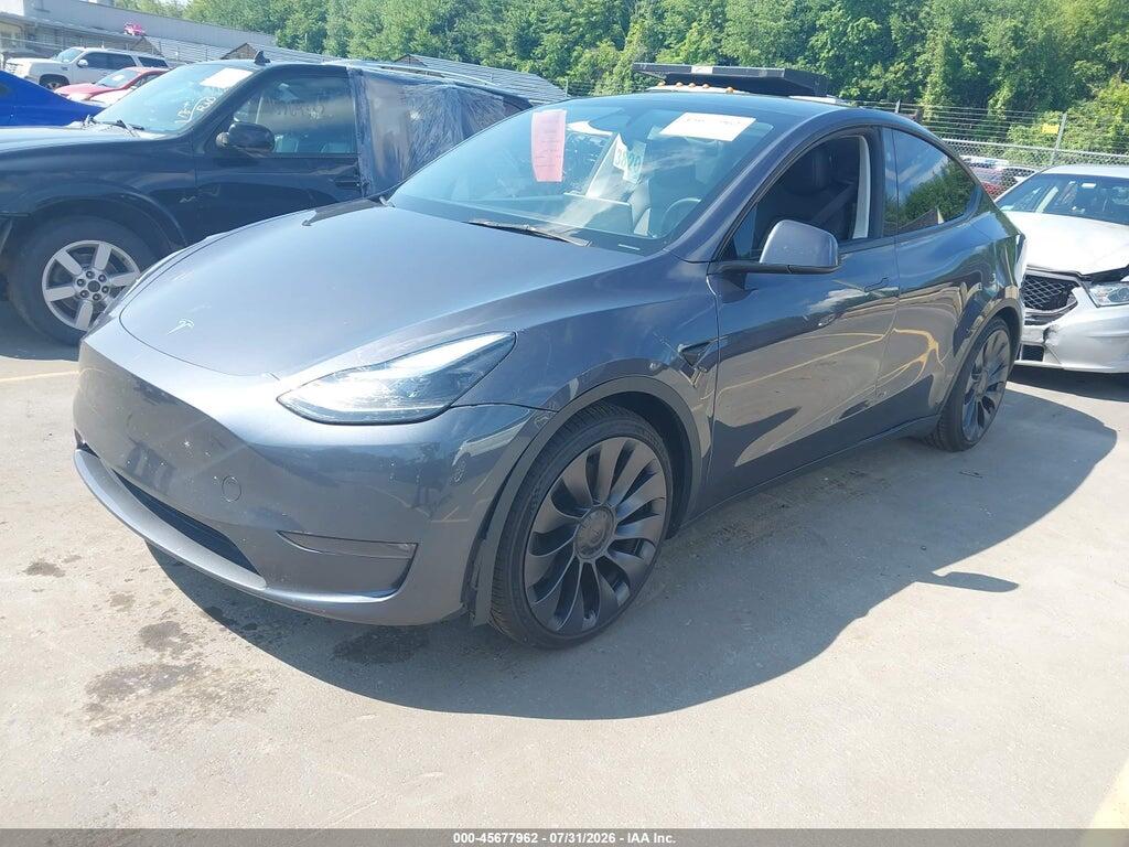 7SAYGDEF2PF808948 2023 TESLA MODEL Y photo no. 2