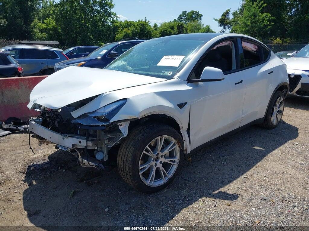 7SAYGDEE8PF809819 2023 TESLA MODEL Y photo no. 2