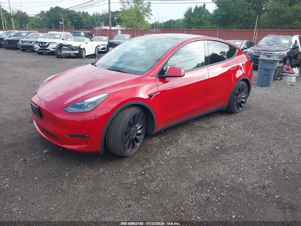 7SAYGDEF3PF773627 2023 TESLA MODEL Y photo no. 2