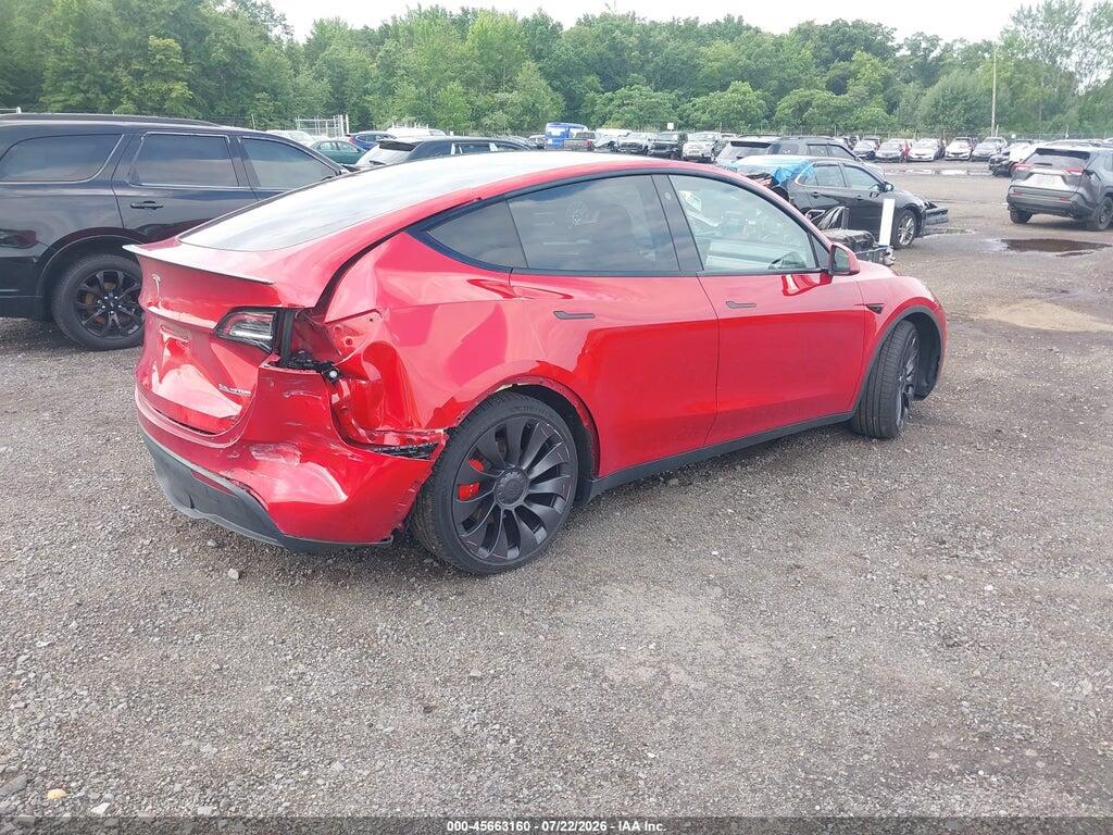7SAYGDEF3PF773627 2023 TESLA MODEL Y photo no. 4