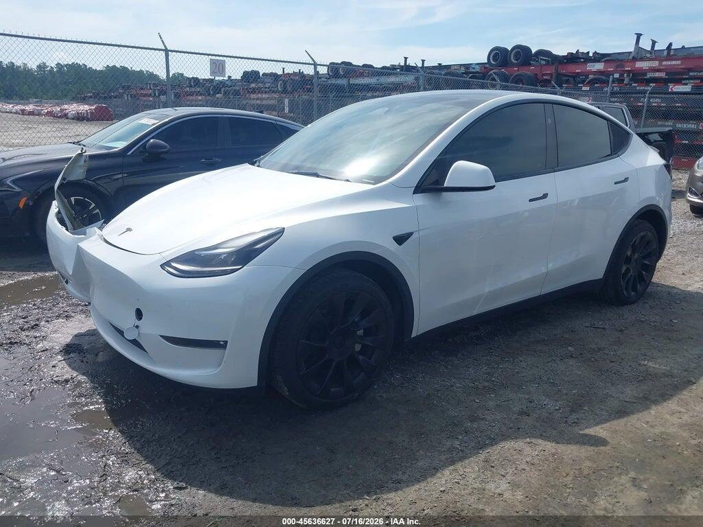 7SAYGDEEXPF842160 2023 TESLA MODEL Y photo no. 2