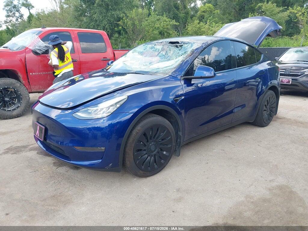 7SAYGDEE7PA088003 2023 TESLA MODEL Y photo no. 2