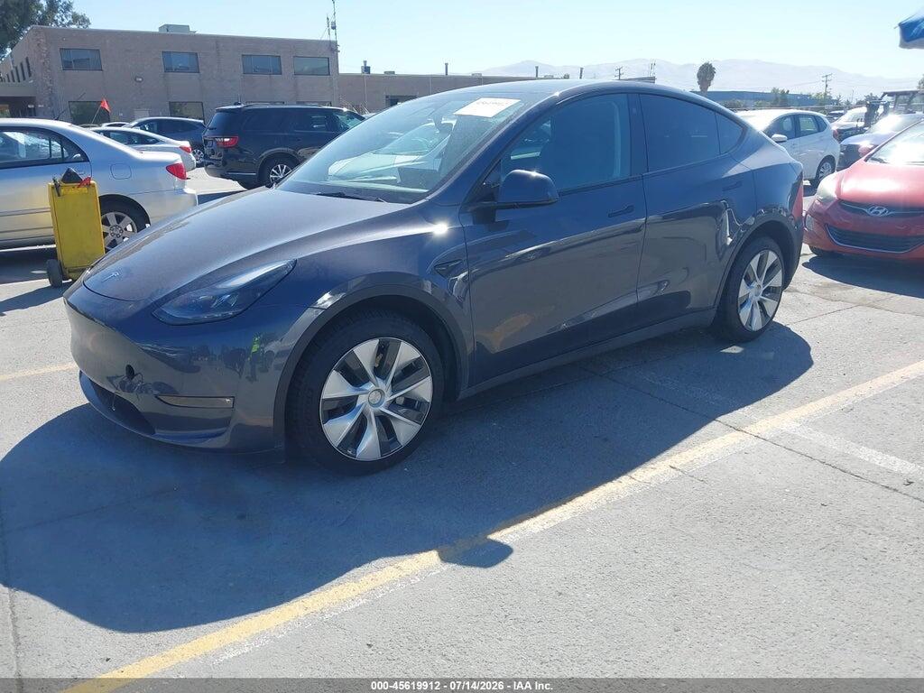 7SAYGDEEXPF748862 2023 TESLA MODEL Y photo no. 2