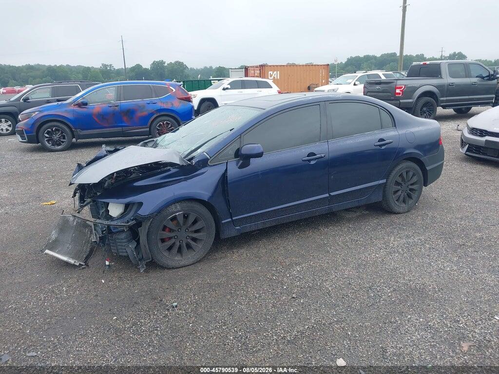 2HGFA1F97AH545694 2010 HONDA CIVIC photo no. 2