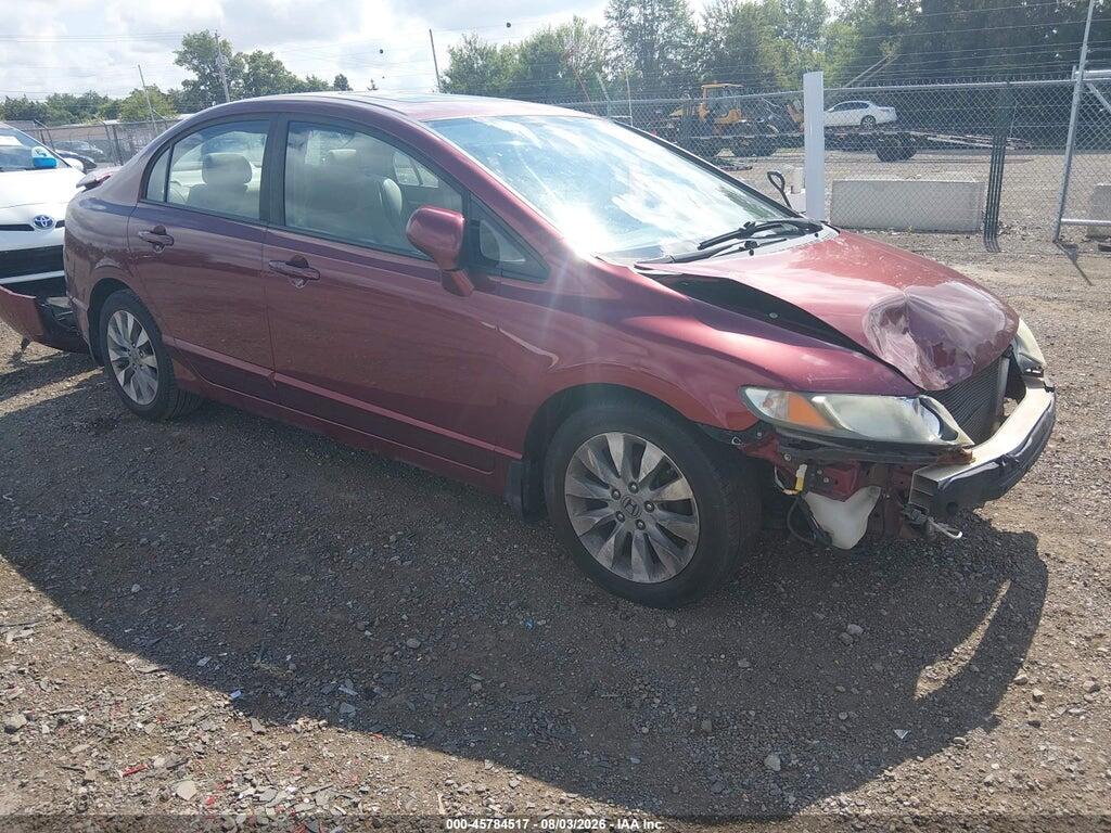 19XFA1F80AE068253 2010 HONDA CIVIC photo no. 1