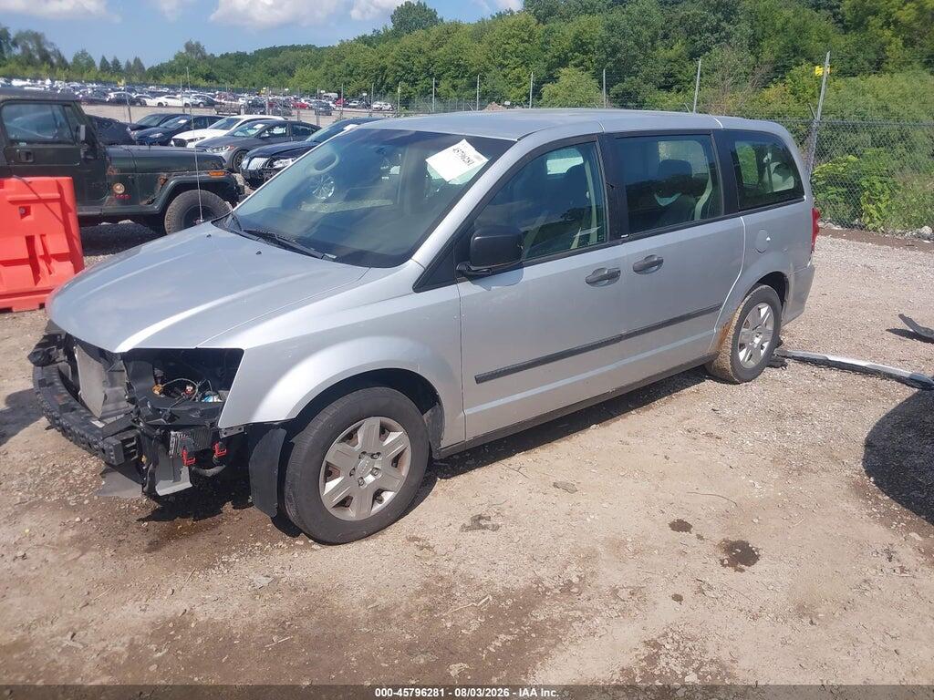 2C4RDGBG1CR249013 2012 DODGE GRAND CARAVAN photo no. 2