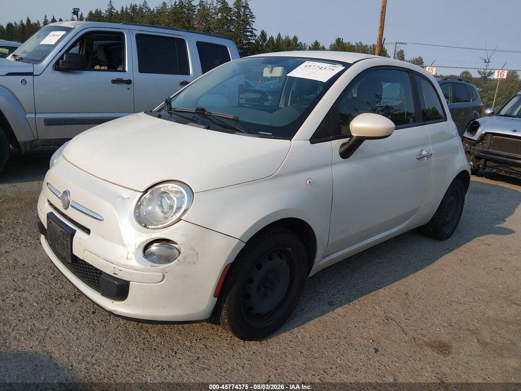 3C3CFFAR9CT381015 2012 FIAT 500 photo no. 2