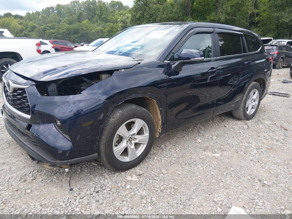 5TDKDRAH2PS045874 2023 TOYOTA HIGHLANDER photo no. 2