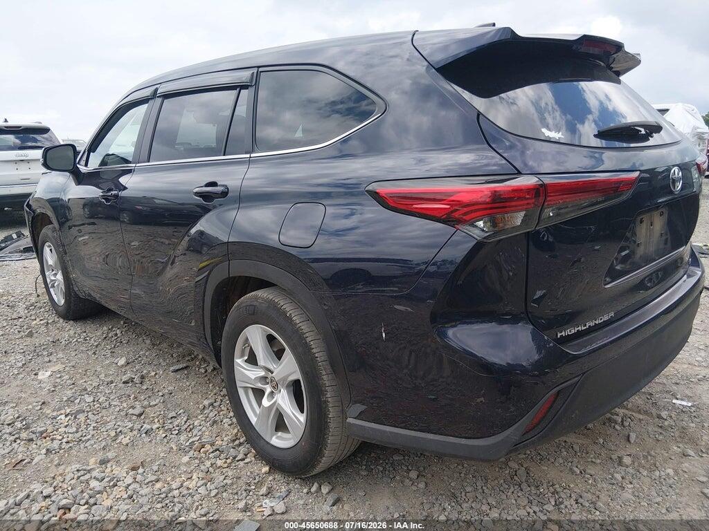 5TDKDRAH2PS045874 2023 TOYOTA HIGHLANDER photo no. 3